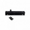 Barrel Bolt Straight 100mm Matt Black, TROJAN - Cashbuild