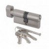 Thumb Turn Cylinder Satin Nickle, TROJAN - Cashbuild