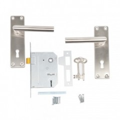 3L Cp Lock And Aluminium Como Tube Handle, TROJAN - Cashbuild