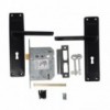 3L Cp 8Inch Lockset Essex Matt Black, TROJAN - Cashbuild