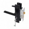 3L Cp 8Inch Lockset Essex Matt Black, TROJAN - Cashbuild