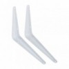 Shelf Bracket 300X350mm White (Pair), TROJAN - Cashbuild