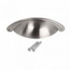 Buttercup Handle 64mm-Bright Satin Nickle, TROJAN - Cashbuild