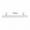 Stainless Steel Hollow Bar Handle 96mm - White, TROJAN - Cashbuild