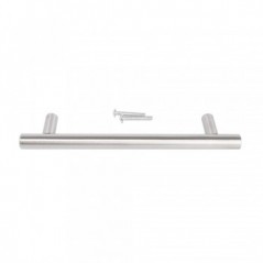Stainless Steel Hollow Bar Handle 128mm, TROJAN - Cashbuild