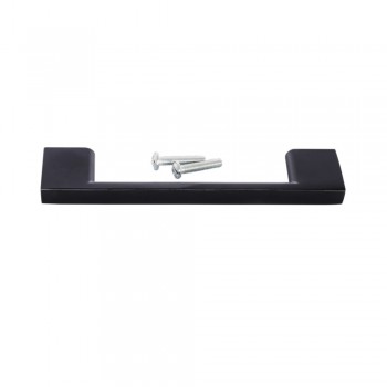 Aluminiun Neptune Handle 96mm - Matt Black, TROJAN - Cashbuild