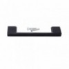 Aluminiun Neptune Handle 96mm - Matt Black, TROJAN - Cashbuild