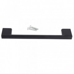 Aluminiun Neptune Handle 128mm - Matt Black, TROJAN - Cashbuild