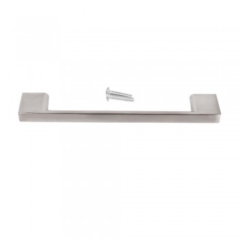 Aluminiun Neptune Handle 128mm - Brushed Nickle, TROJAN - Cashbuild