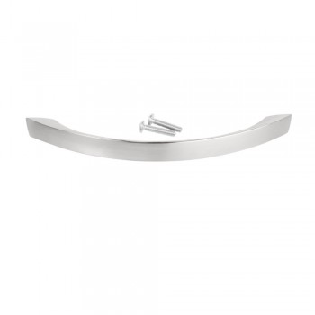 Strap Handle 128mm - Brushed Nickle, TROJAN - Cashbuild