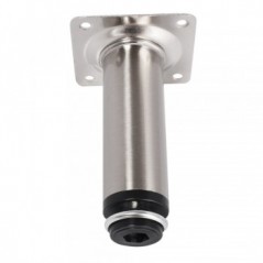 Round Leg Ss 100X30mm - Adjustable, TROJAN - Cashbuild