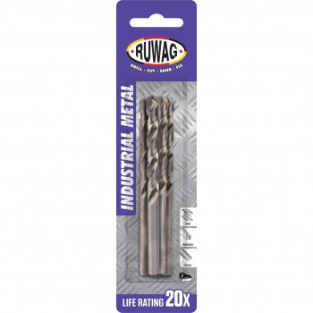 Ruwag Metal Drill Bit 5mm Industrial 5 Pack, Ruwag - Cashbuild