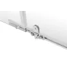 Entrée Shower Door Pivot And Return Panel Chrome 880x880x1850mm, ENTRÉE - Cashbuild