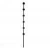Nemek - Bracket Round Bar 6 Line - Black, Nemtek - Cashbuild