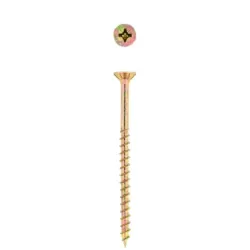 Chipboard Pozzi Screw 5 X 75mm Quantity:30, EUREKA - Cashbuild