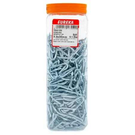 Fencing Staple 3 X 30mm Quantity:1.5Kg, EUREKA - Cashbuild