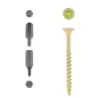 Eureka Cut Screw Smooth Shank Yp 3.5X40mm Quantity:90, EUREKA - Cashbuild