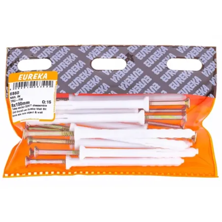 Eureka Nail In Tru-Fix 8X100mm Quantity:15, EUREKA - Cashbuild