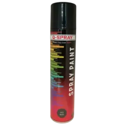 Q-Spray Paint Matt Black 300ml, Q-Spray - Cashbuild