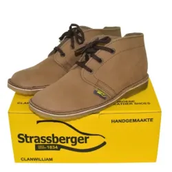 Half Leather Boot Cabretta 40R Size 10, Strassbergers - Cashbuild