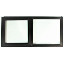 Window Frame Aluminium Ptt615 Clear 590X1.5M Charcoal,  - Cashbuild