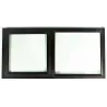 Window Frame Aluminium Ptt615 Clear 590X1.5M Charcoal,  - Cashbuild
