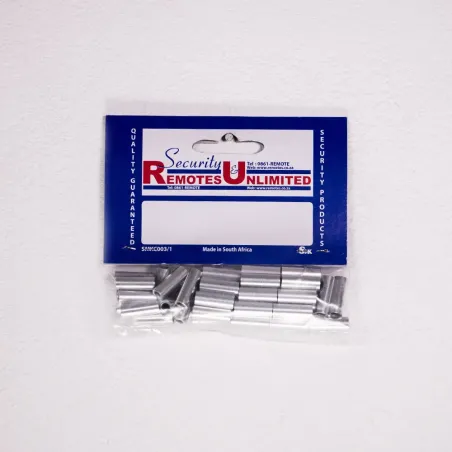 Nemek - 6mm Ferrules - Aluminiumium (50), Nemtek - Cashbuild