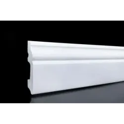 Skirting Poly Class 16X240X90mm White, UPPER EDGE - Cashbuild