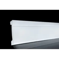 Skirting Poly Mod 16X240X90mm White, UPPER EDGE - Cashbuild