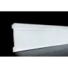 Skirting Poly Mod 16X240X90mm White, UPPER EDGE - Cashbuild