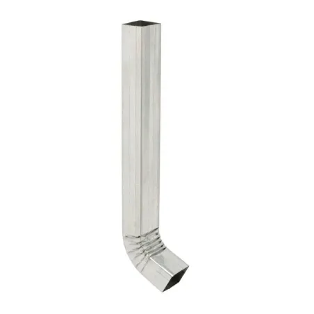 Downpipe Square Galvanized Crimped Shoe 2700X100X75X0.4mm