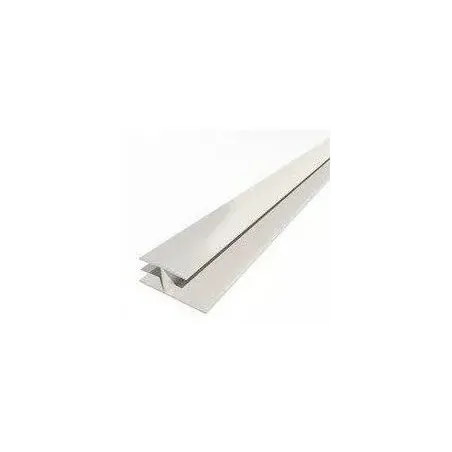 White-Plastic, Ceiling Board Bischoff Jointing Strip 6.4mmX3.6m