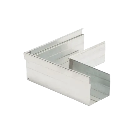 External Corner Square Galvanized 100X75X0.4mm