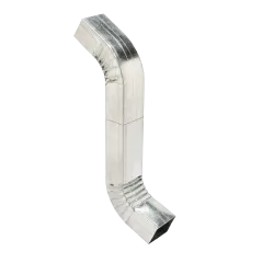 Gutter Galvanized Square Offset Crimped 600mm