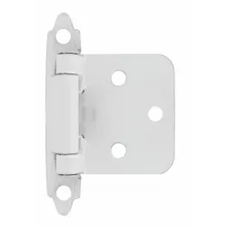 Hinge 3 Knuckle Polybag White,  - Cashbuild