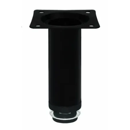 Leg Round D30 X Ht 100mm Bk,  - Cashbuild