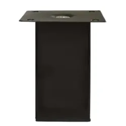 Leg Square 50 X 50 X H100mm Black,  - Cashbuild
