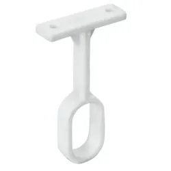 Centre Support For Oval Tubing White,  - Cashbuild