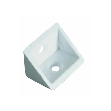 Corner Bracket 15 X 15mm White,  - Cashbuild