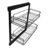 Pull Out Storage Unit Width 300mm Black,  - Cashbuild