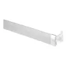 Pelmet Curtain Track Double 64mmx1.5M Silver