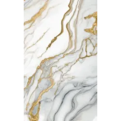 Wall Sticker 1200X2.5mmx2.8M Gold Marble