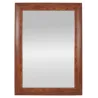 Framed Mirror 580mmx800mm Light Brown