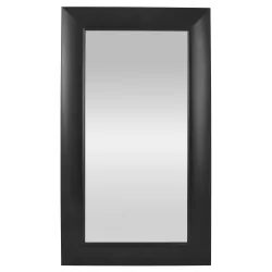 Framed Mirror 420mmx750mm Black