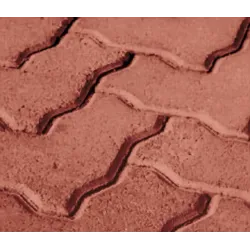 Paver Cement Interlocking Red 200X100X60mm,  - Cashbuild