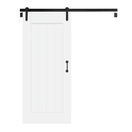 Door Barn 2 Sides Alphine White,  - Cashbuild