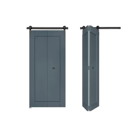 Door Barn Bi Fold 2 Sides Storm Grey,  - Cashbuild