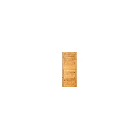 Door Pine Hor Slat Solid Fd Oregon Stabl,  - Cashbuild