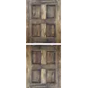 Door Pine Stable 8 Panel Stained,  - Cashbuild
