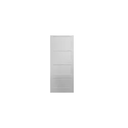 Door Wood 4 Panel Shaker Deep Moulded,  - Cashbuild